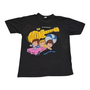 Vintage‎ 1986 The Monkees 20th Anniversary World Tour Shirt Men's L (Fits Small)